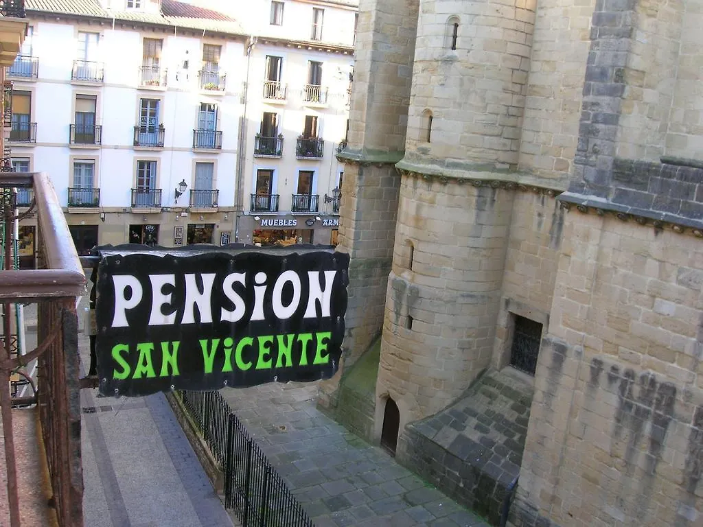 סן סבסטיאן Pension San Vicente בית הארחה סן סבסטיאן